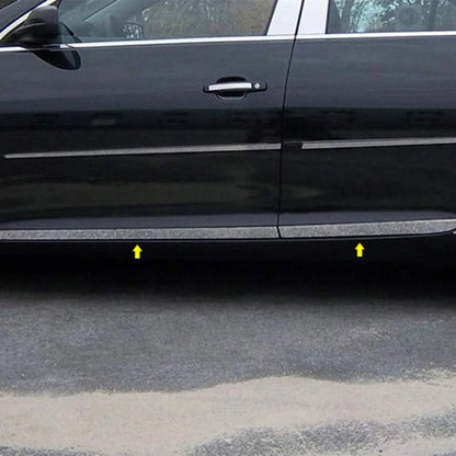 8pc Stainless Rocker Trim Luxury FX Replacement for Chevy Malibu (2013–2015)