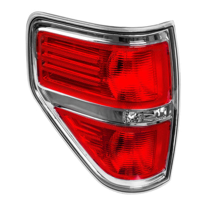 Left Tail Light Assembly Halogen for 2009–2014 Ford F-150 Pickup (Waterproof)