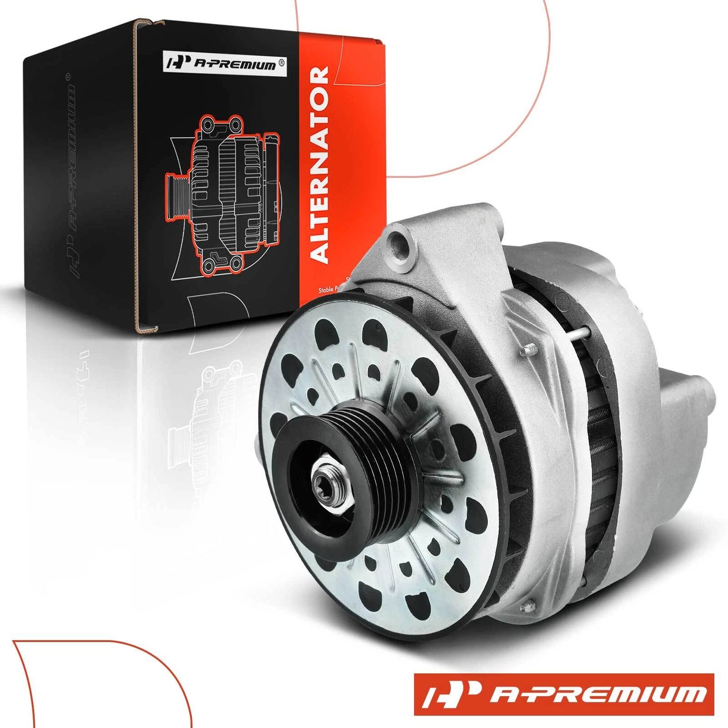 Alternator for Chevy P30 GMC P3500 (1996–1999) 124A 6-Groove