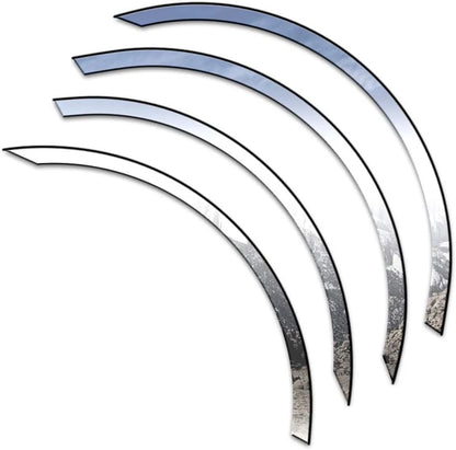 Chrome Stainless Fender Trim Set for Mercury Milan (2006–2009)