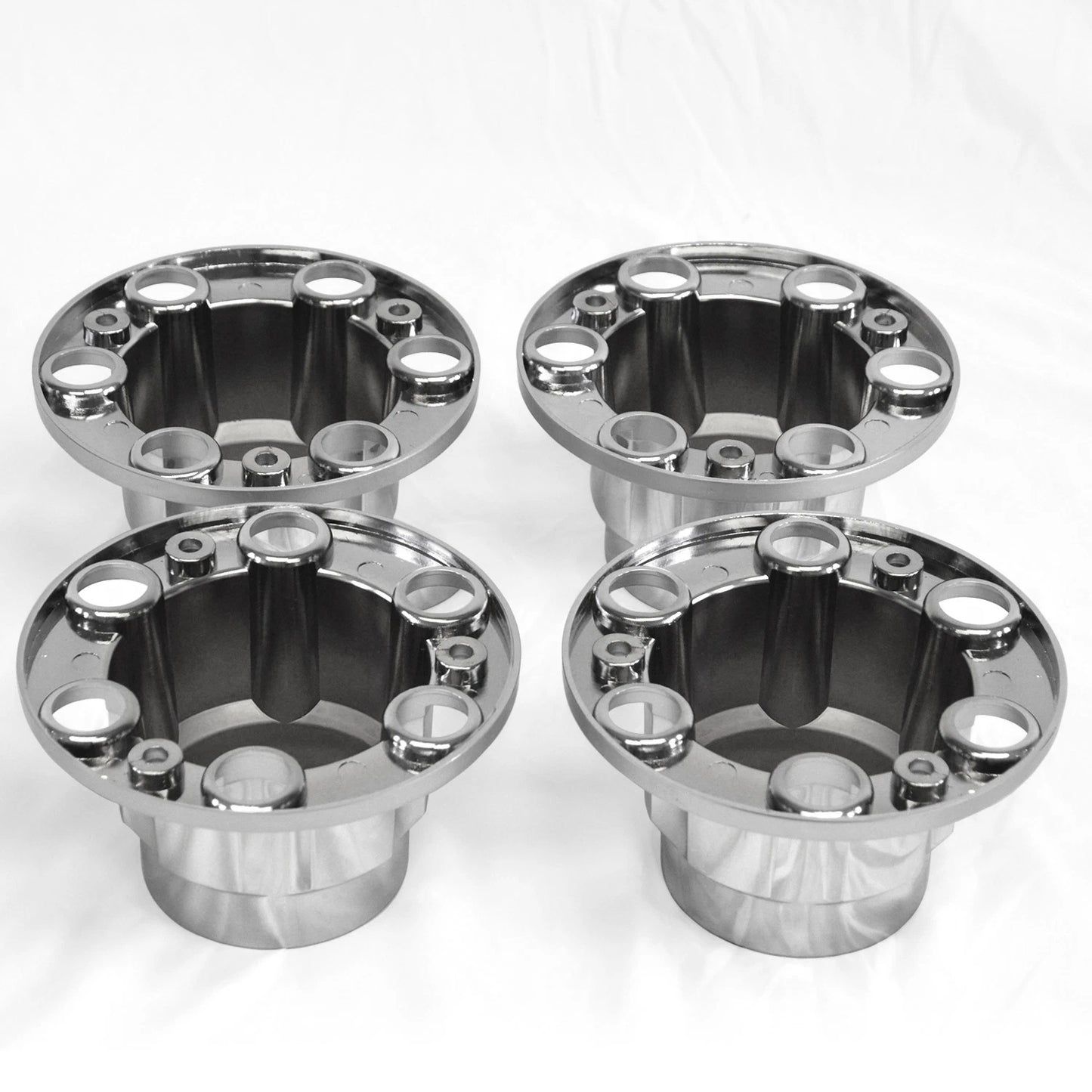 Closed Chrome Center Caps for 1974-1991 Chevy Blazer (QTY: Four)