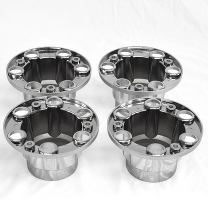 Closed Chrome Center Caps for 1974-1991 Chevy Blazer (QTY: Four)