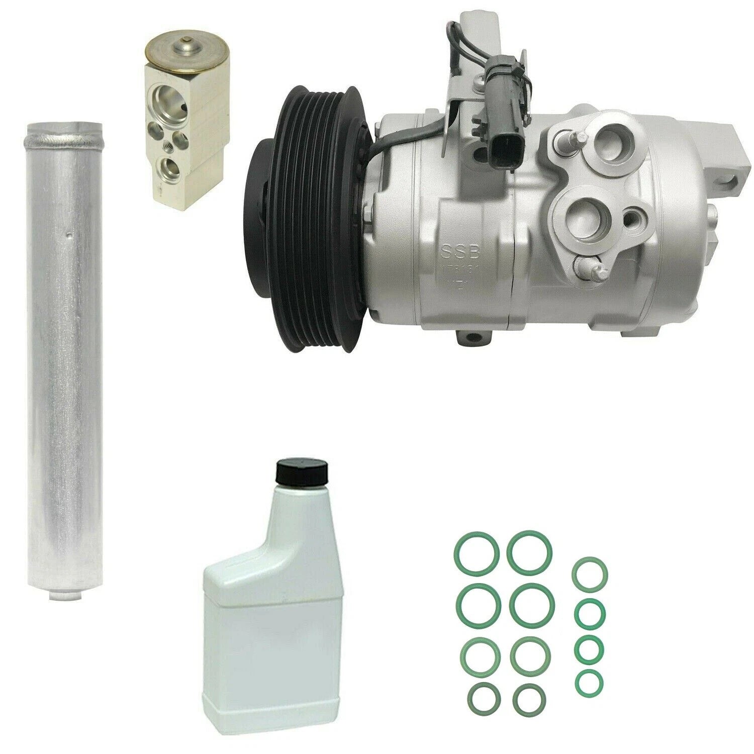 AC Compressor Kit with Valve for Mitsubishi Outlander (2014–2024)