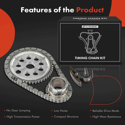 4X Timing Chain Kit for Chevrolet Impala Camaro Buick LaCrosse (2000–2005)