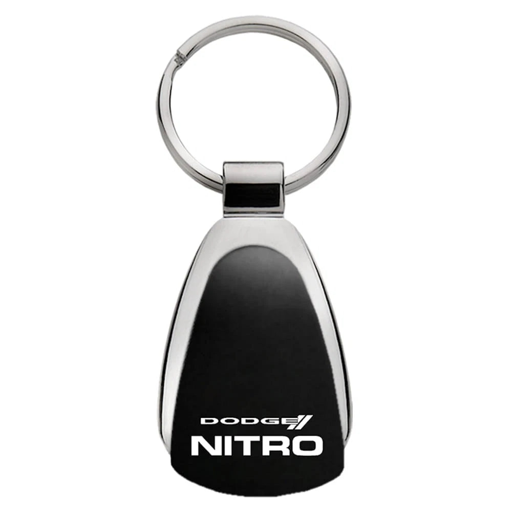 Black Teardrop Keychain - Officially Licensed for Dodge Nitro