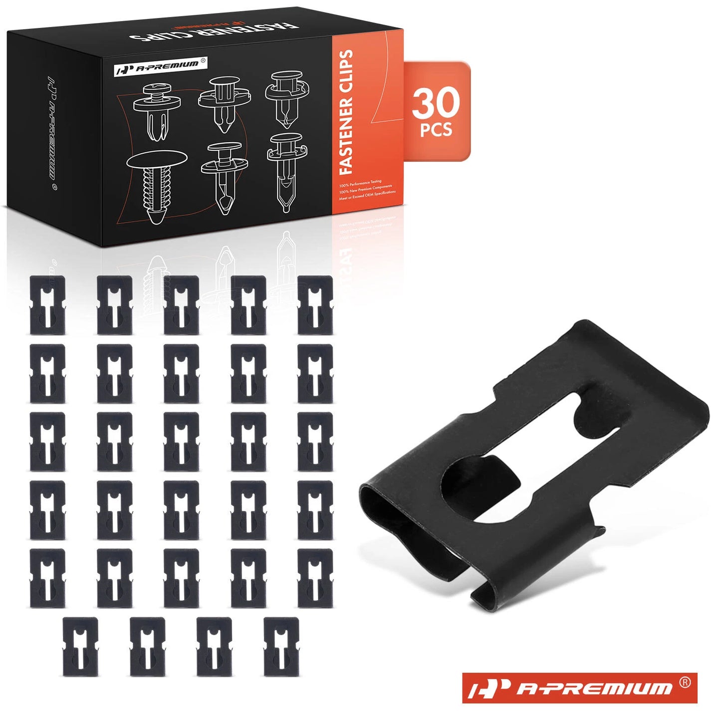30Pcs Door Lock Rod Clip Metal Retainer for Chevy GMC