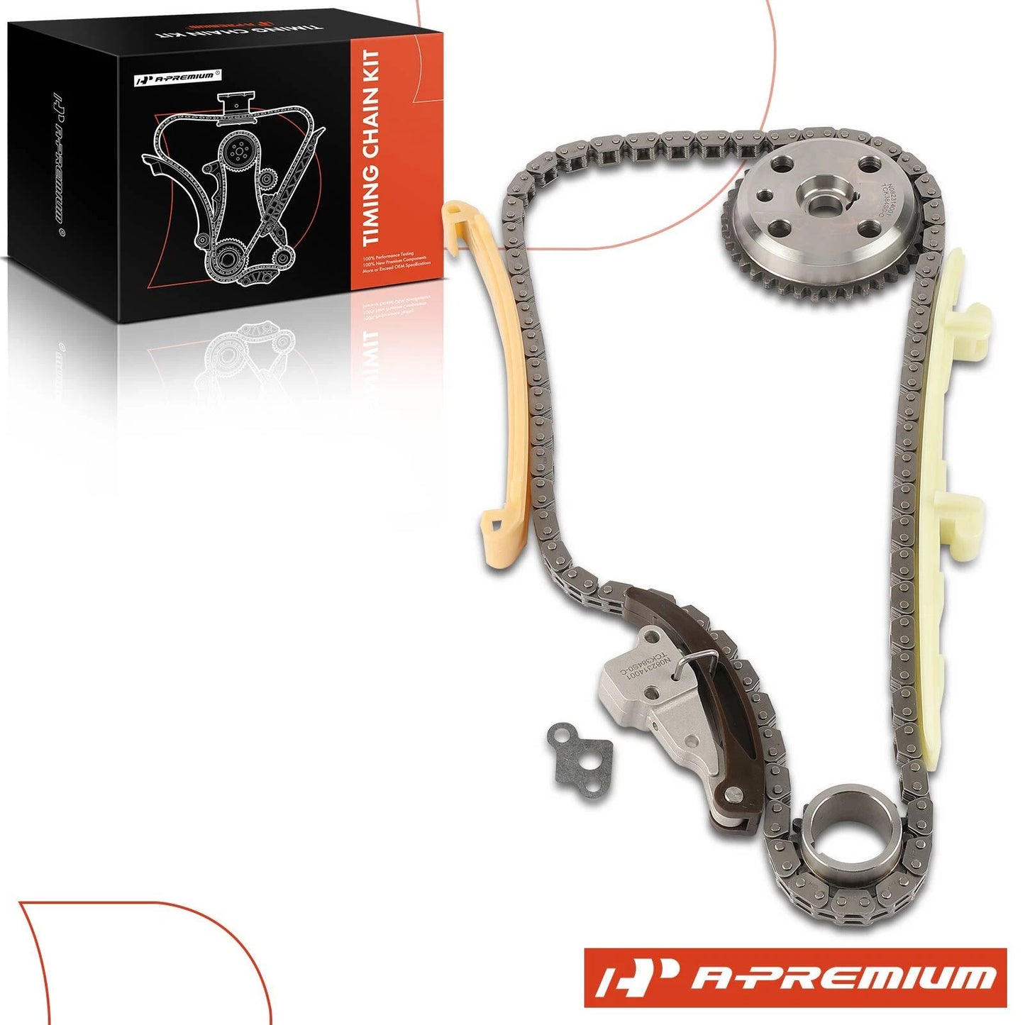 6x Timing Chain Kit for Pontiac Grand Am, Olds, Buick Skylark (1992–1994)