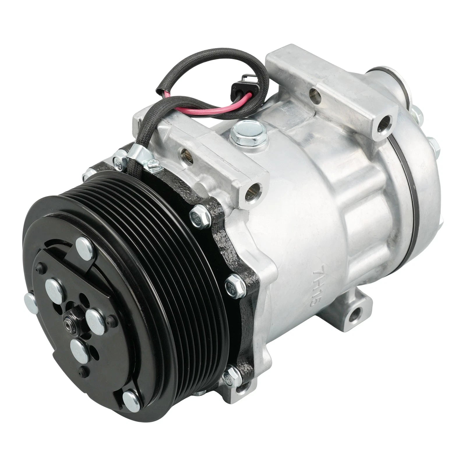 AC Compressor w/ Clutch for Dodge Ram 2500 Ram 3500 (1994–2005) L6 5.9L Diesel
