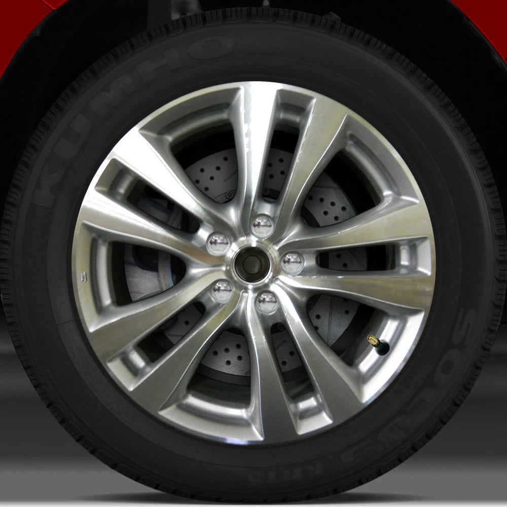 18x8 Factory Wheel (Bright Fine Metallic Silver Machined) for 08-10 Infiniti M45