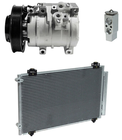 AC Compressor Kit with Condenser for Toyota Matrix 1.8L (2004–2008)