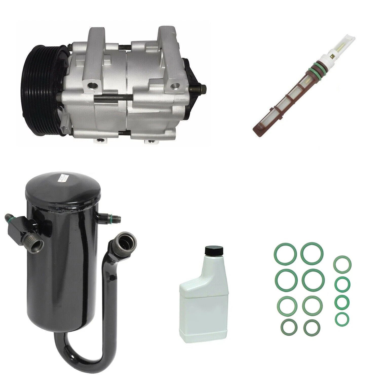 AC Compressor Kit Replacement for Nissan Navara D40 (2010–2015)