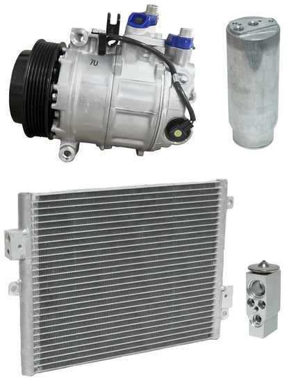 AC Compressor Kit With Condenser for Porsche Cayman 3.8L (2016–2016)