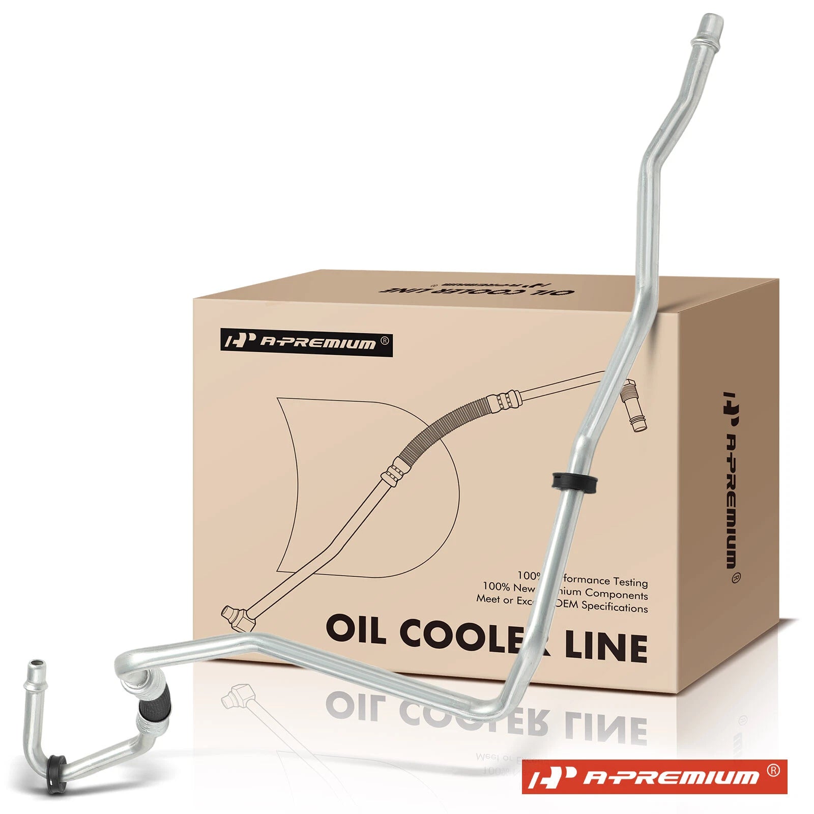 Auxiliary Trans Oil Cooler Line for Chevrolet Silverado 2500 HD (2001–2007)