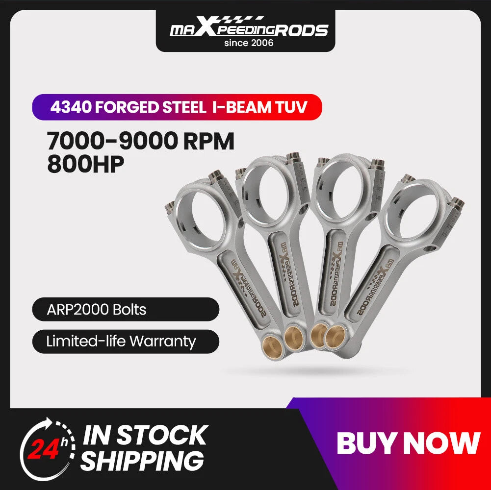 I-Beam Connecting Rods for Subaru Impreza WRX STI (2002–2019)