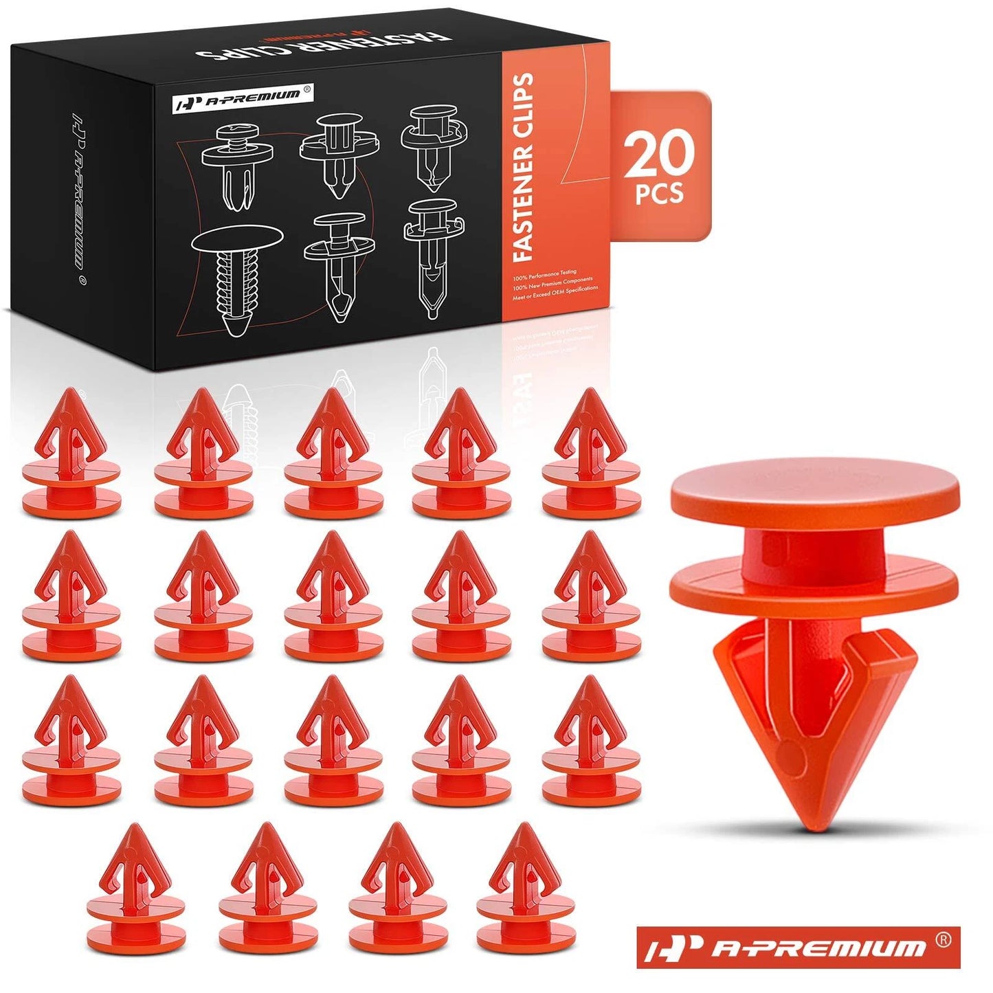 20Pcs Nylon Door Trim Clips for Chevy GMC
