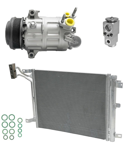 AC Compressor Kit With Condenser for Jeep Wrangler 2.0L (2019–2019)