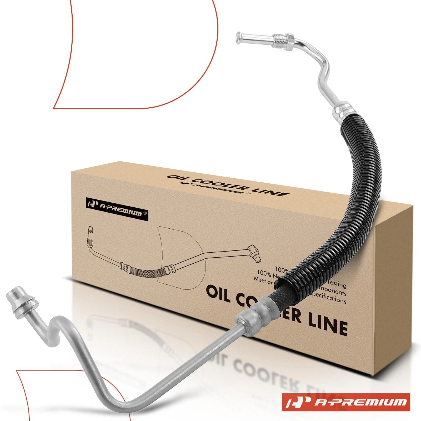 Auto Trans Oil Cooler Hose for Chevy C2500 K3500 GMC C2500 C3500 (1993–1995)