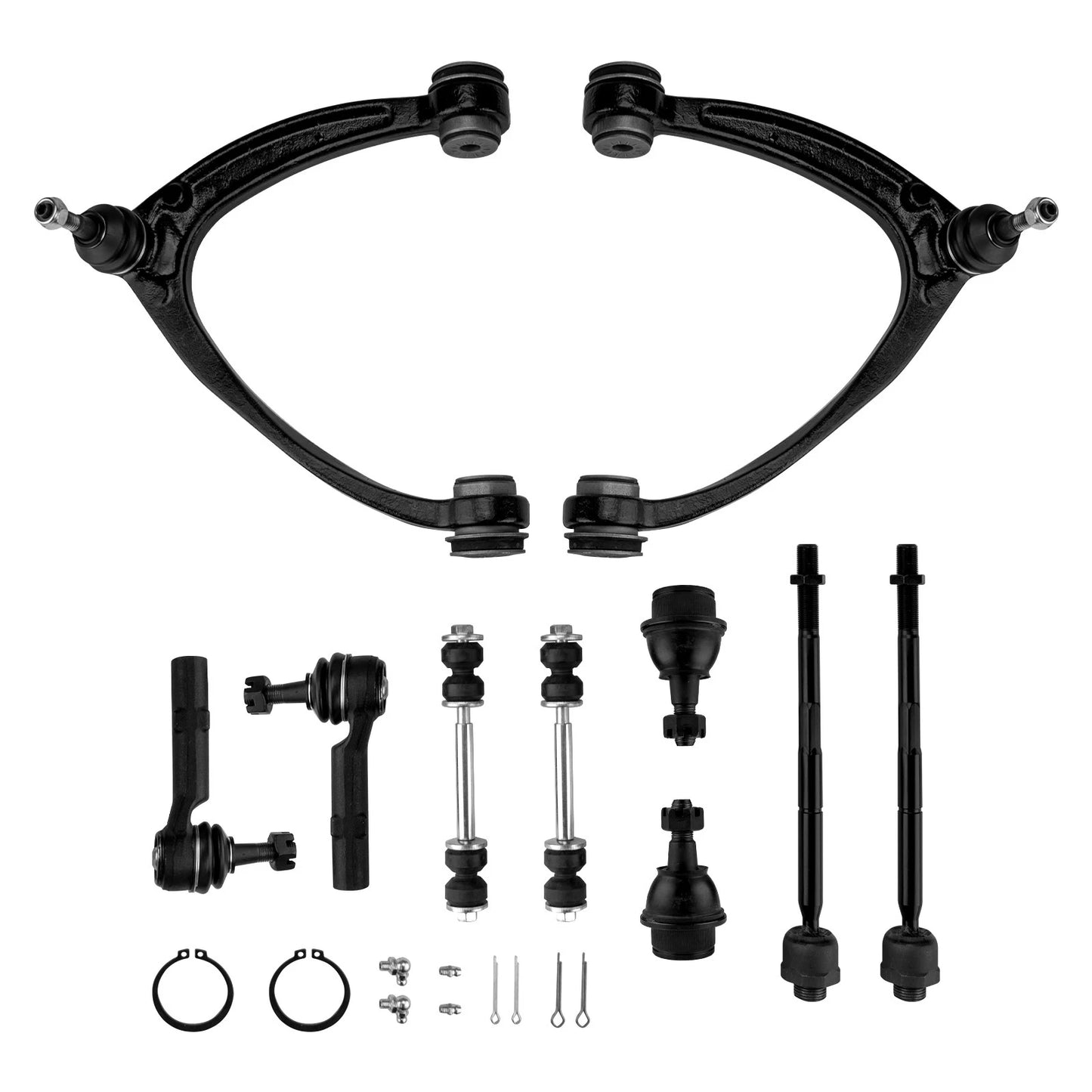Front Control Arms Kit for Chevy Silverado 1500 Tahoe Suburban (10 Pack) (2014–2018)