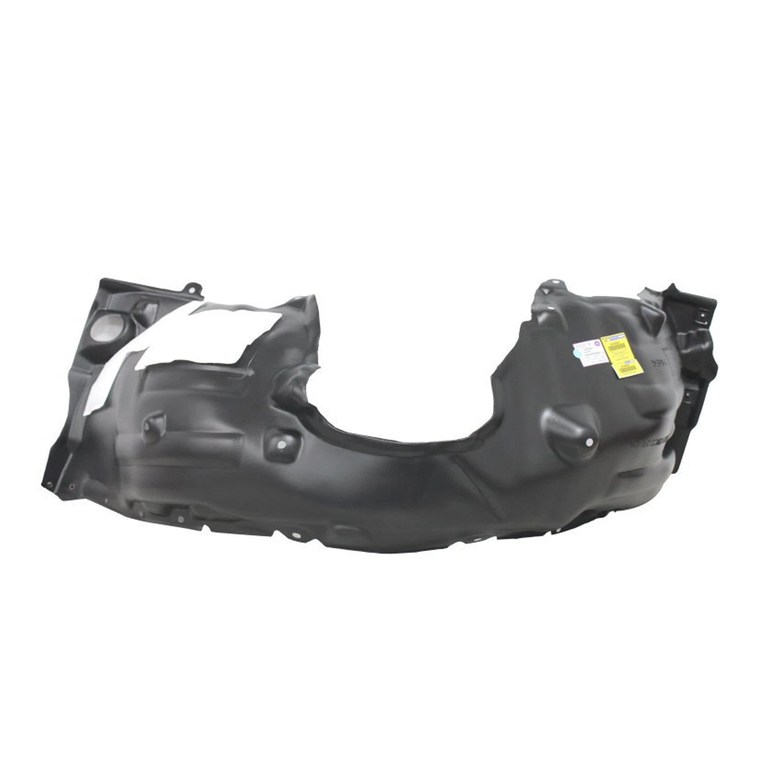 Replacement Polyethylene Front Passenger Side Fender Liner w/Insulating Foam