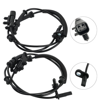 2x Front ABS Wheel Speed Sensor for Dodge Durango Jeep Grand 2011–2015