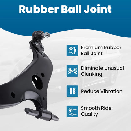 Front Lower Control Arms Ball Joint Tie Rod for Toyota Sienna (2004–2010)