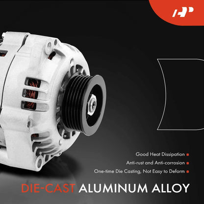 Alternator for Chevy S10 GMC Sonoma Isuzu Hombre (1998–2003)
