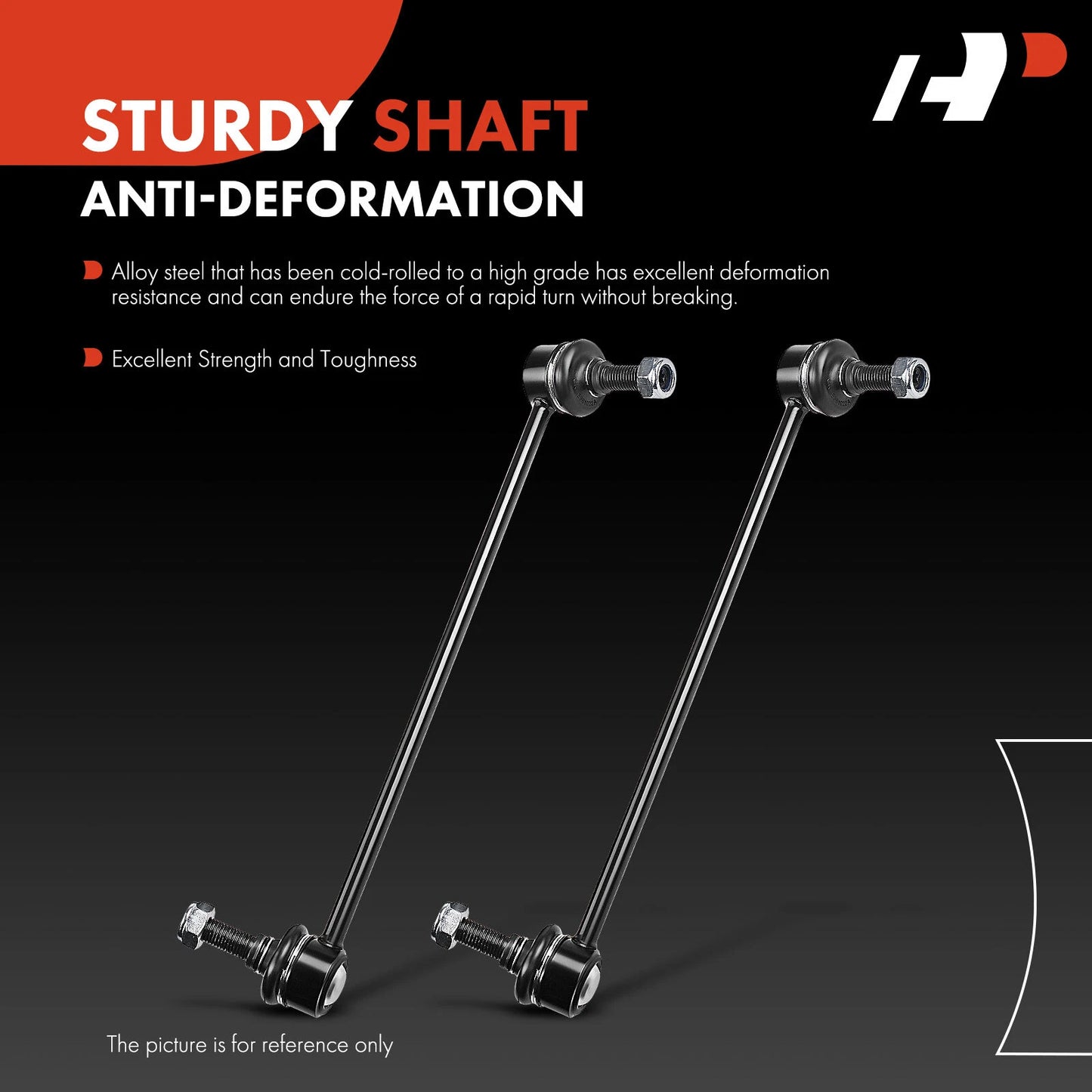 2X Front Stabilizer Bar End Link for Chevrolet Malibu (2010–2012)