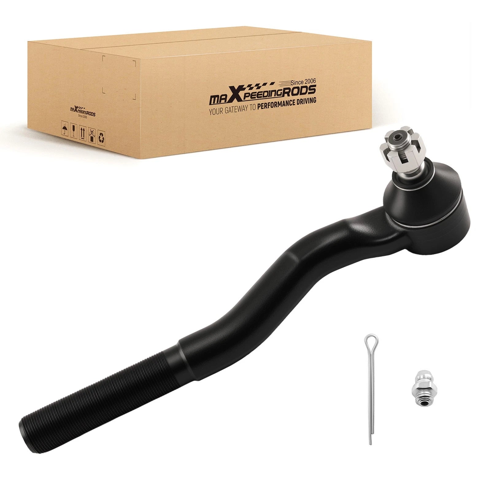 Front Left Outer Tie Rod End for Jeep Wrangler JK (2018–2017)