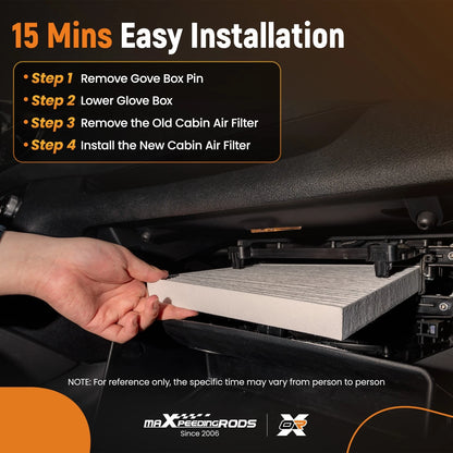 Cabin Air Filter for Hyundai Genesis G70 2024–Hyundai Sonata 2016-2019
