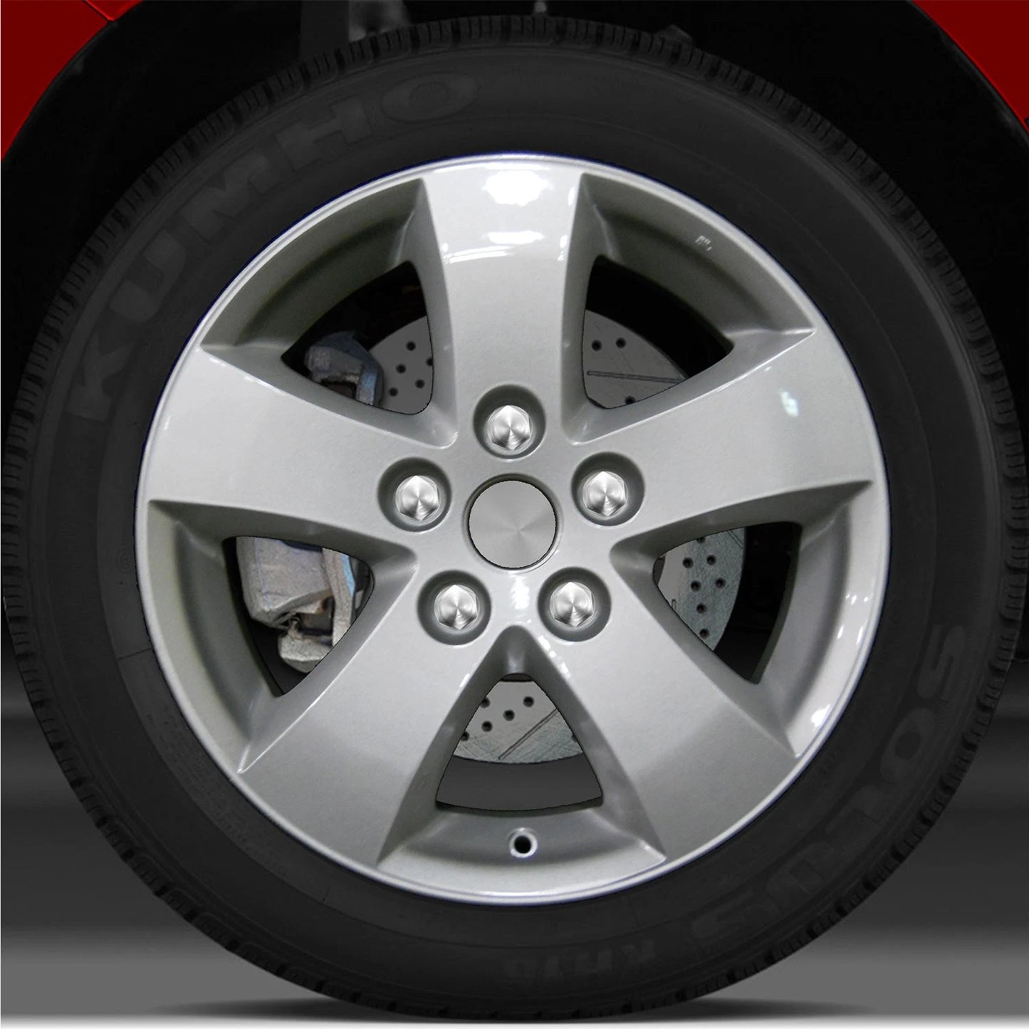 17x6.5 Factory Wheel (Sparkle Silver Full Face) for 2008 Dodge Charger