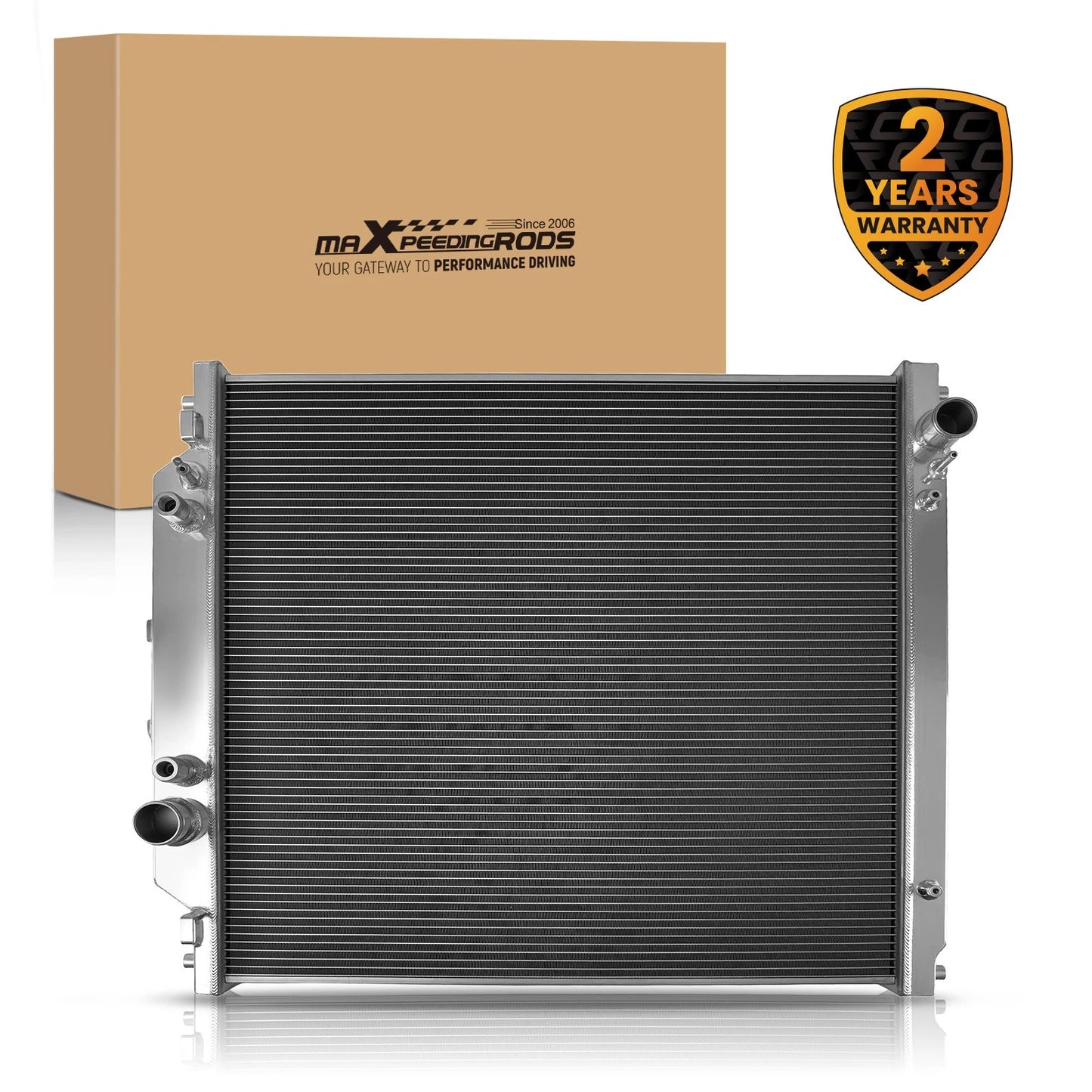 Aluminum 3 Row Radiator for Ford F-450 F-550 Super Duty (2003–2004)