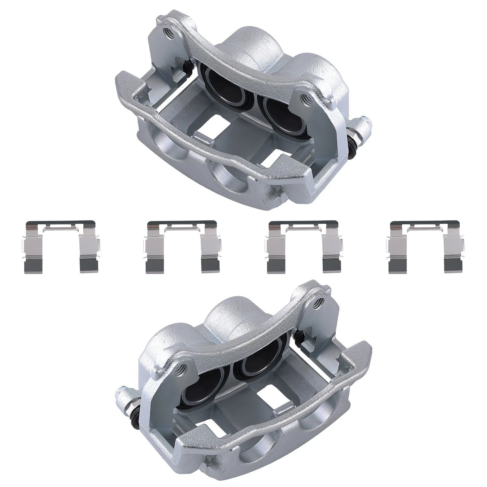 Front Disc Brake Caliper Pair for Chevrolet Equinox and Saturn Vue (2005–2007)