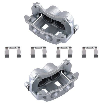 Front Disc Brake Caliper Pair for Chevrolet Equinox and Saturn Vue (2005–2007)