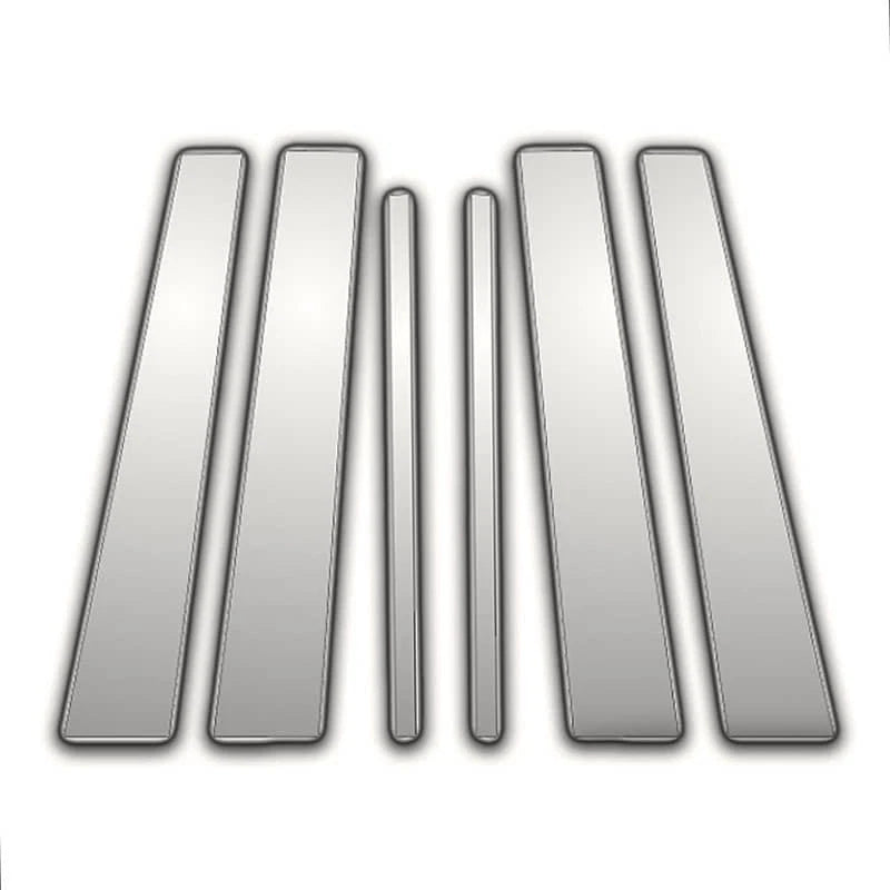 6Pc Chrome Pillar Post Covers Replacement for Infiniti I30 (1995–1999)