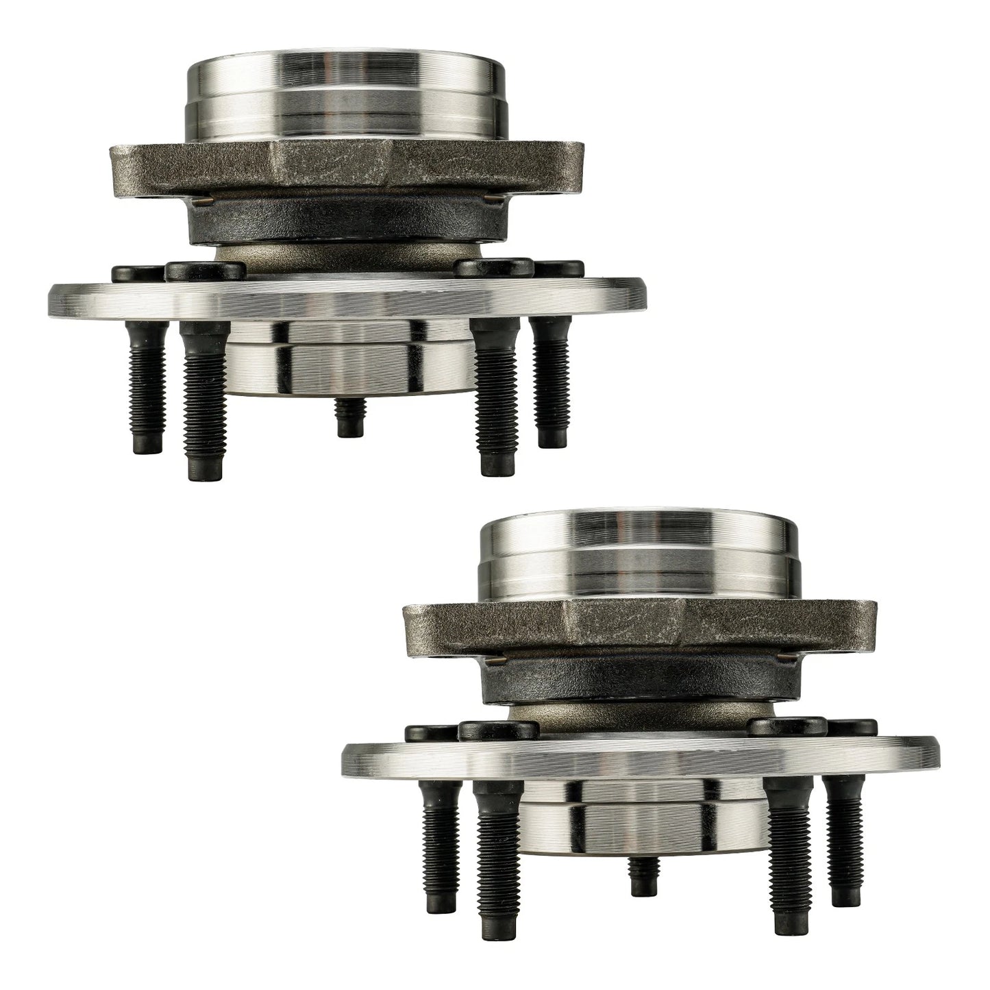 2x Front Wheel Hub & Bearing Assembly for 1997-2000 Ford F-150 4WD (XL3Z1104BC)