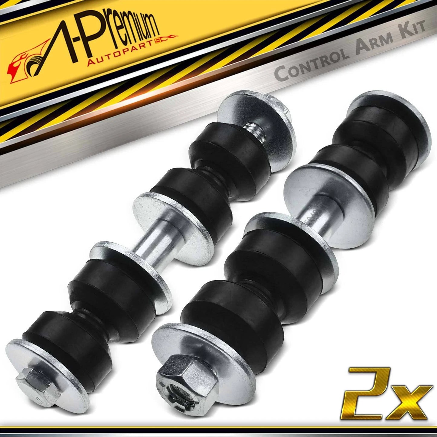 2X Front Sway Bar Link for Chevy Impala (2000–2013) Buick Terraza AWD
