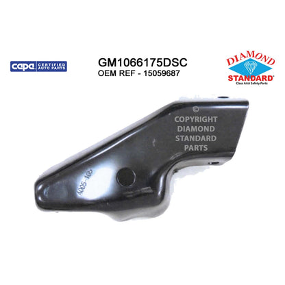 Replacement Steel Driver Side Front Outer Bumper Face Bar Brace
