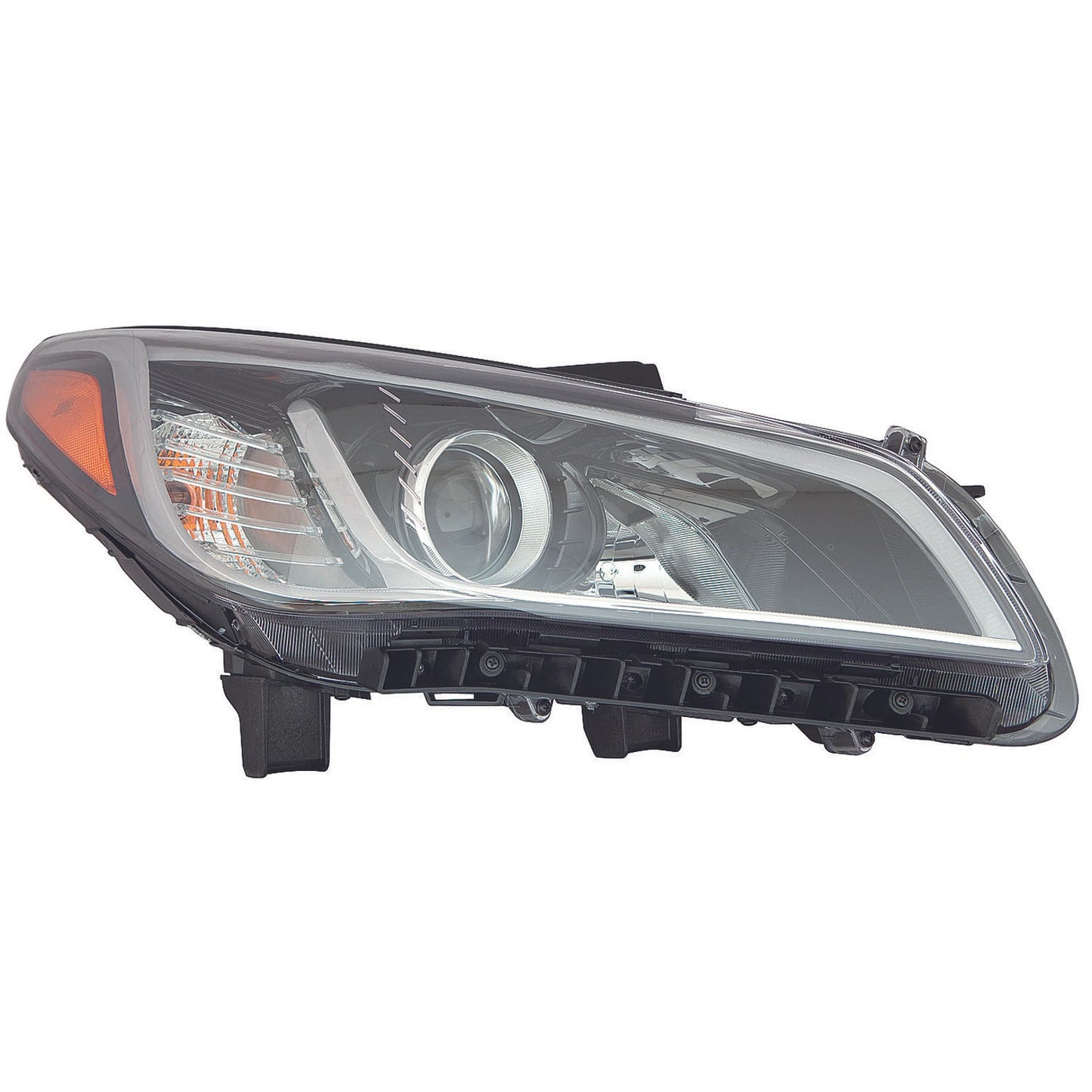 Replacement Driver Side Halogen Headlight Assembly For 2016-2017 Hyundai Sonata