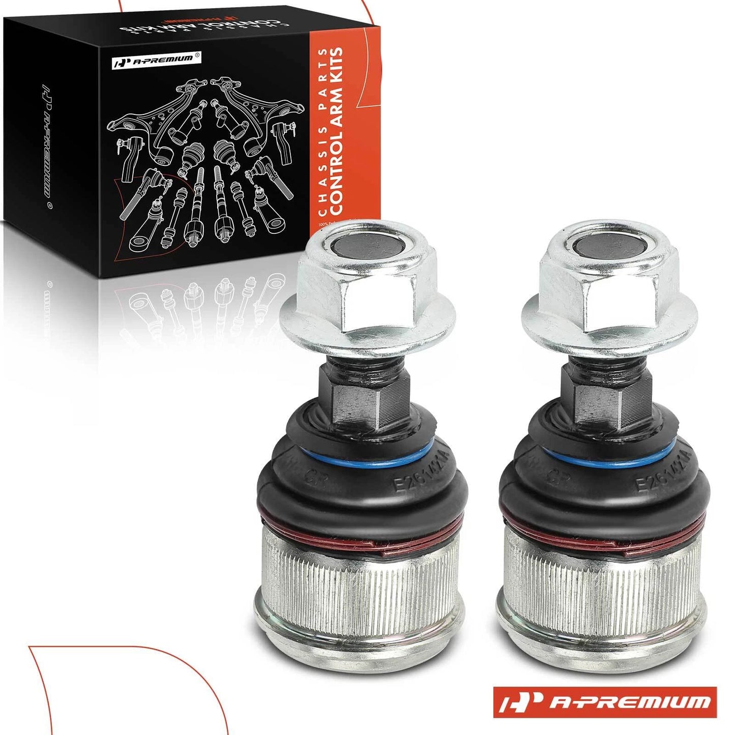 2X Front Lower Inner Ball Joint for Mercedes-Benz E280 E320 (2002–2007)