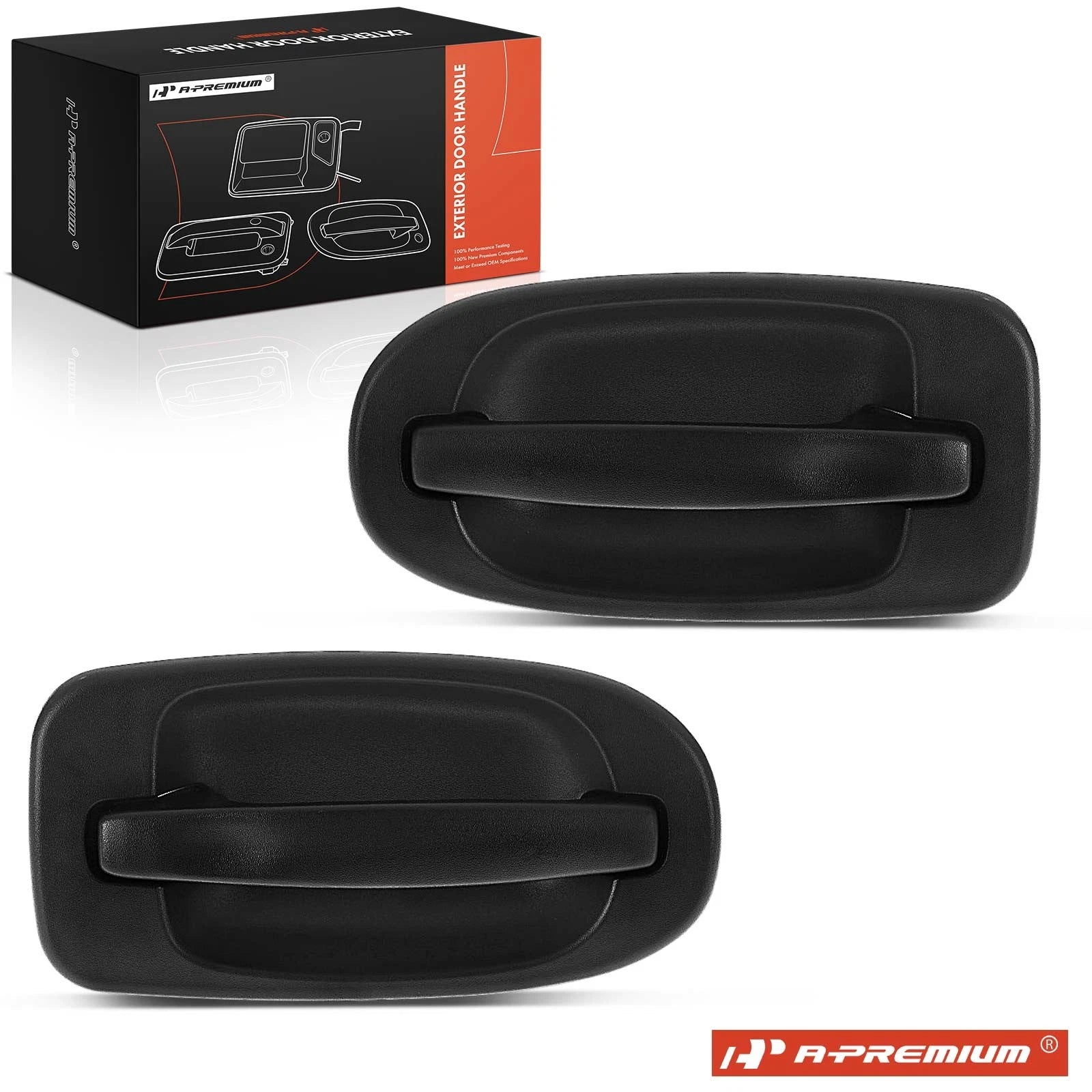 2X Rear Exterior Door Handle for Chevy Venture Pontiac Buick Saturn (2000–2005)