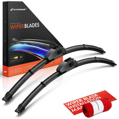 2X Windshield Wiper Blades for Chevy Camaro Ford GT
