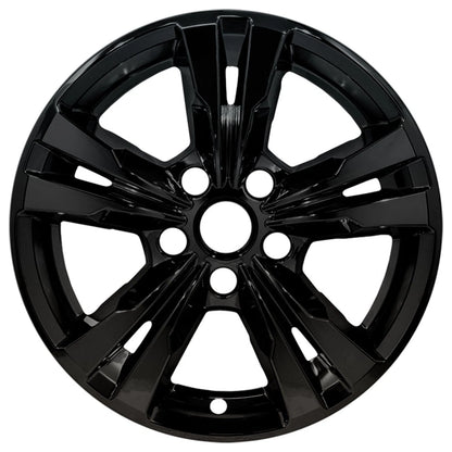 17 Inch Gloss Black Wheel Skins Replacement for Chevy Equinox (2010–2017)