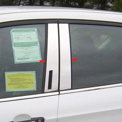 Luxury FX Chrome Pillar Post Set with Keyless Entry for Ford Escape (2013–2019)