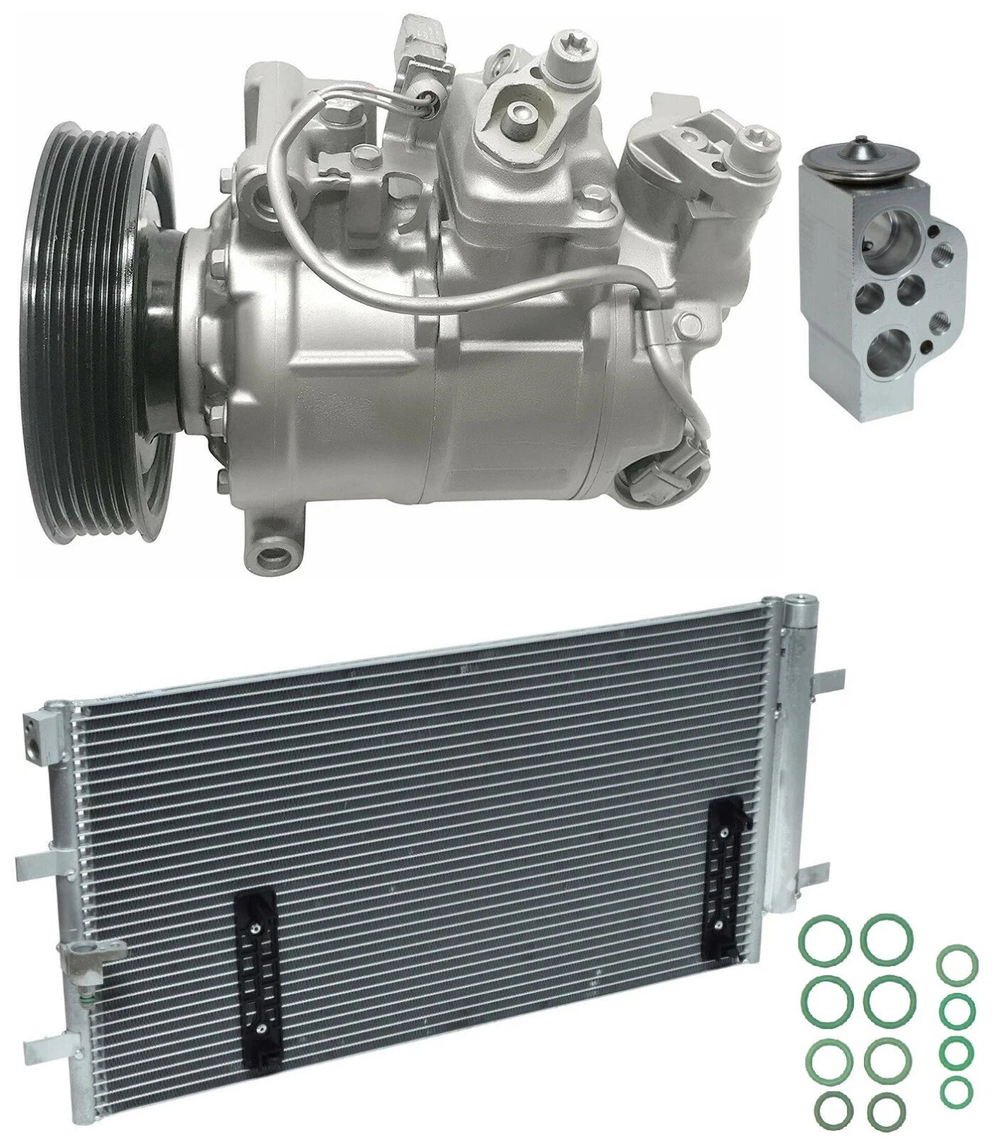 A C Compressor Kit With Condenser for Audi A5 Quattro (2011–2016)
