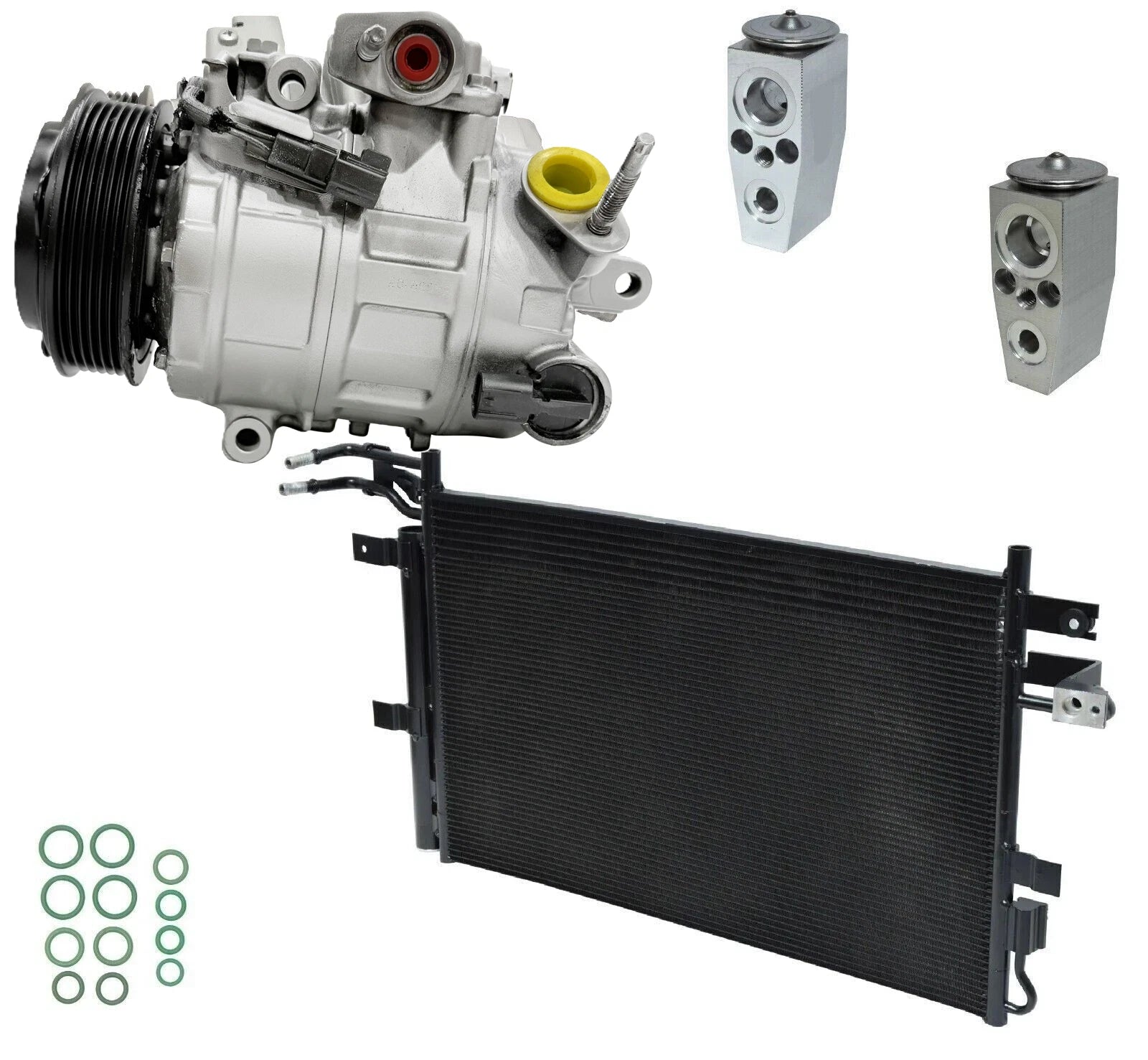 AC Compressor Kit With Condenser for Ford Flex 3.5L (2013–2019)