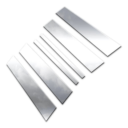 Diamond Grade 6pc Stainless Steel Pillar Post Covers for 2020-2024 Mercedes GL