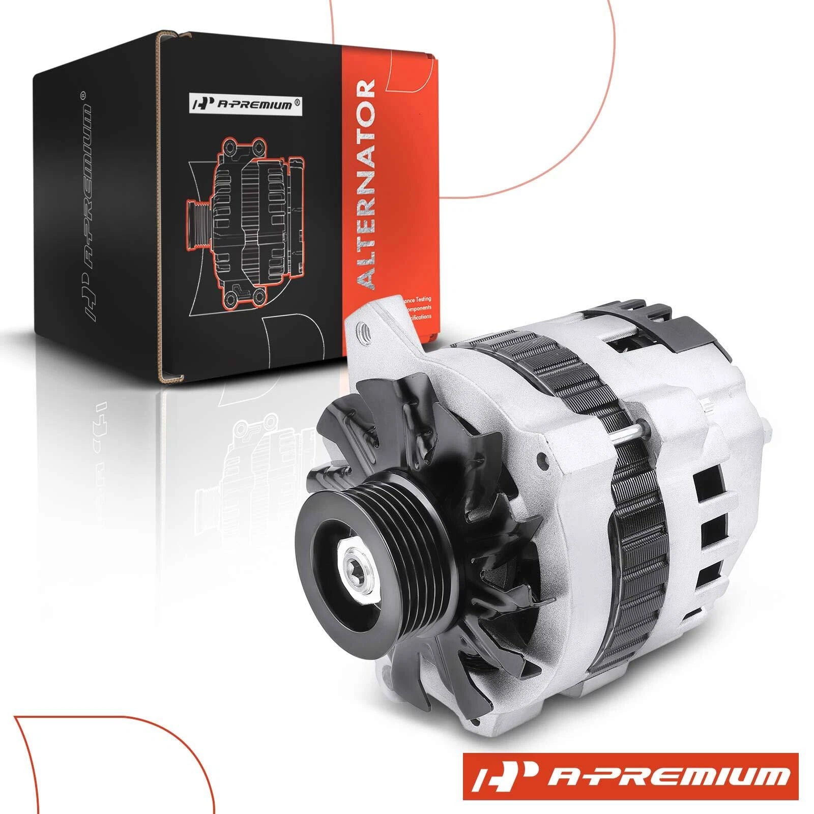 Alternator for Chevy K1500 K2500 Suburban (1989–1993)
