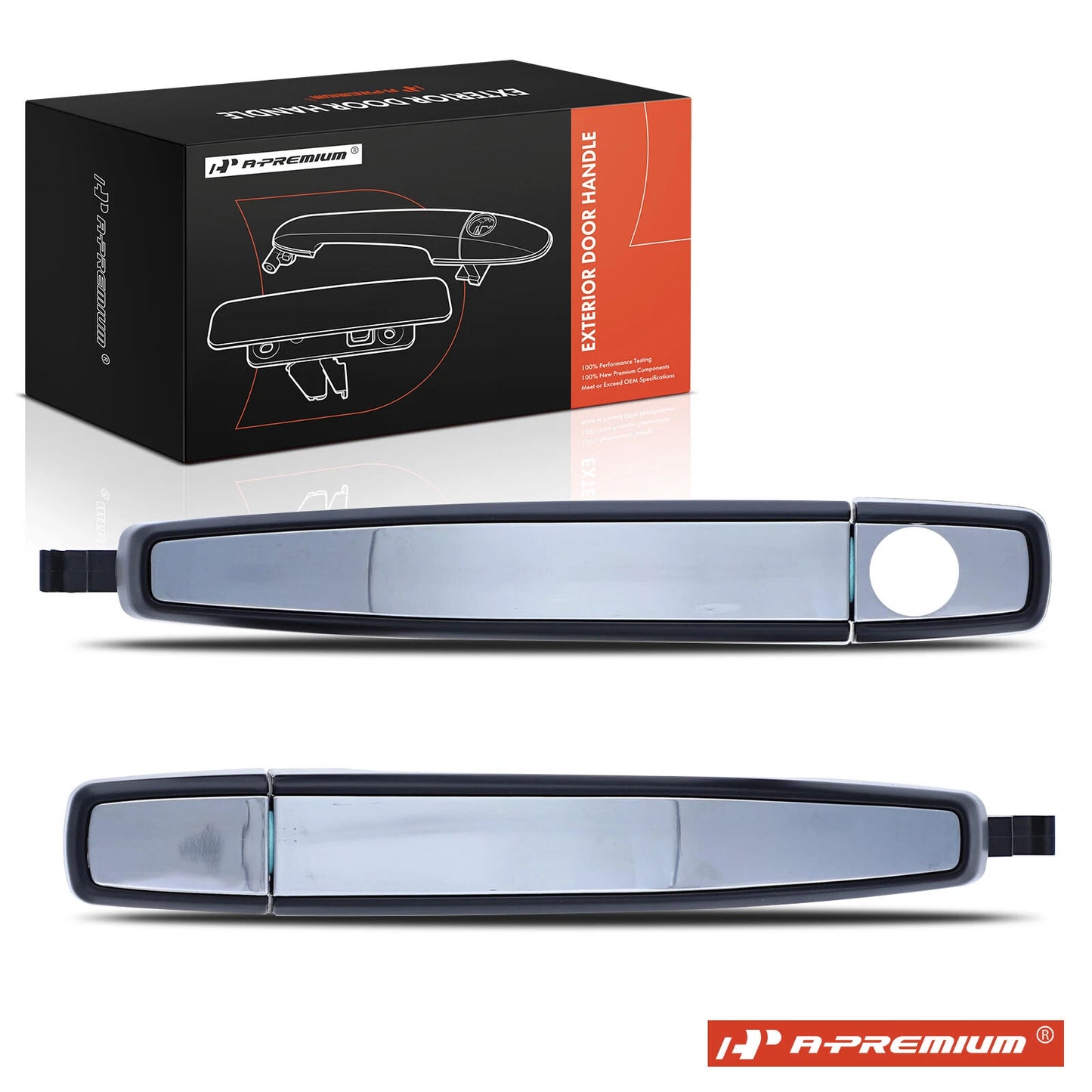 2X Front Exterior Door Handle for Chevrolet Malibu (2013–2015)