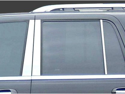6pc. Luxury FX Chrome Pillar Post Set for 1998-2014 Lincoln Navigator