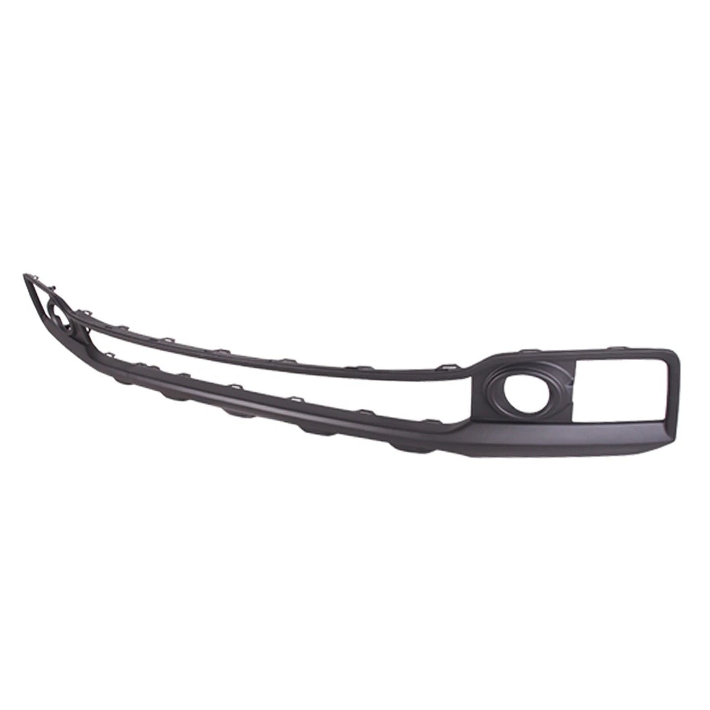 Front Lower Bumper Trim Panel Replacement Textured Polypropylene for Kia Rio (2012–2017)